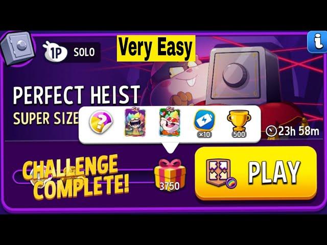 Super sized rainbow solo challenge/ perfect heist/ match masters