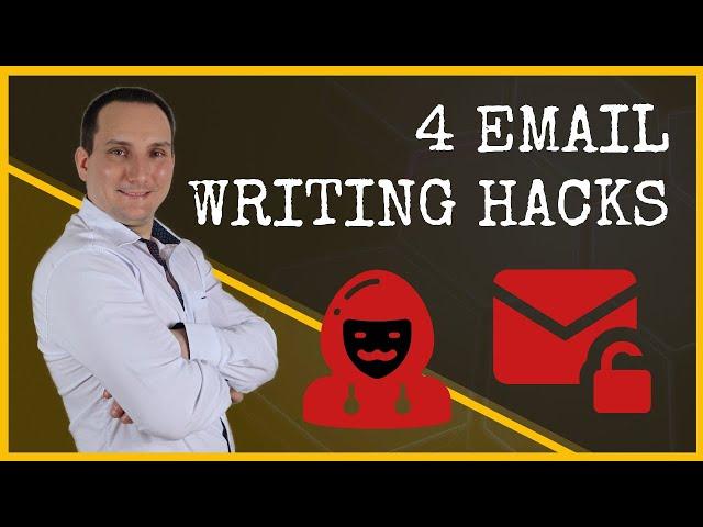 How to Write Professional Emails to Sell Your Products - 4 Email Writing Hacks