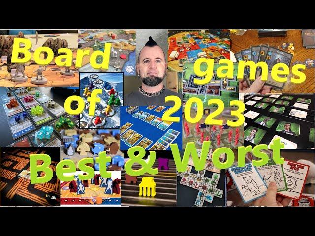 Josh Yaks about the board games of 2023: The best, the worst, and the most exciting experience!