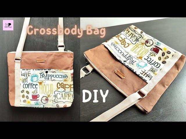 Crossbody Bag With Pockets | Crossbody Bag Tutorial