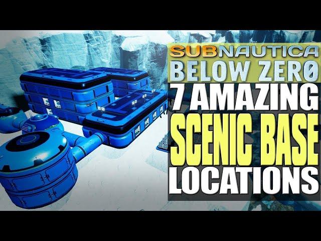 7 Places For A Base With A View ️ Spectacular Base Locations in Subnautica Below Zero!