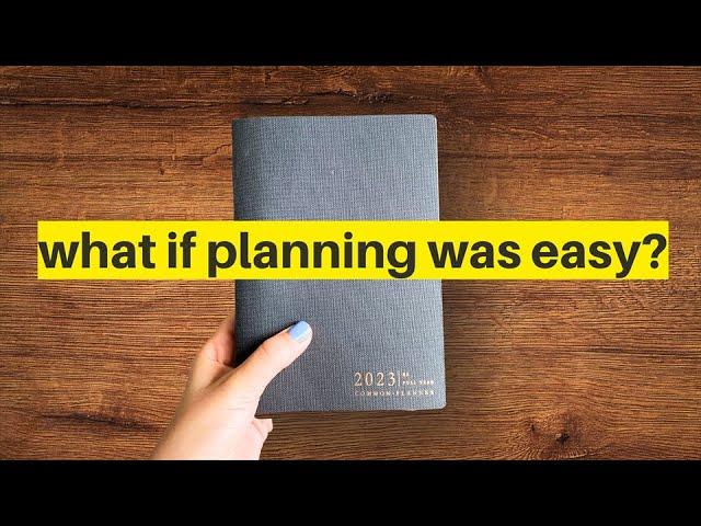 Starting a planner *for normal people*