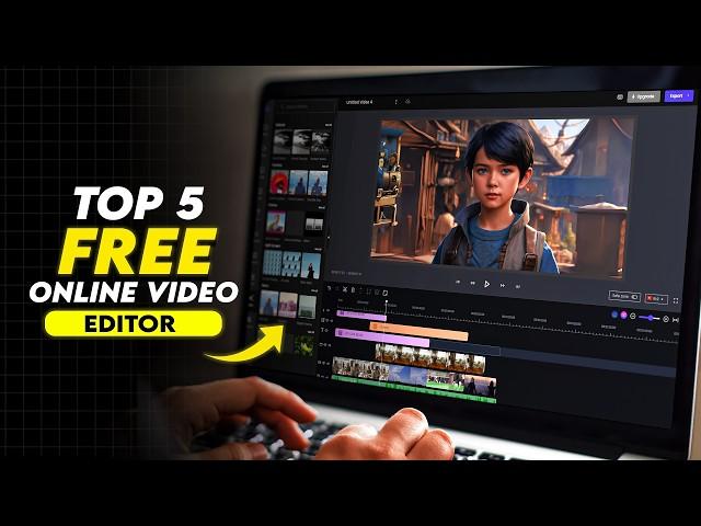 Top 5 FREE Video Editing Software Online with NO Watermark 2024