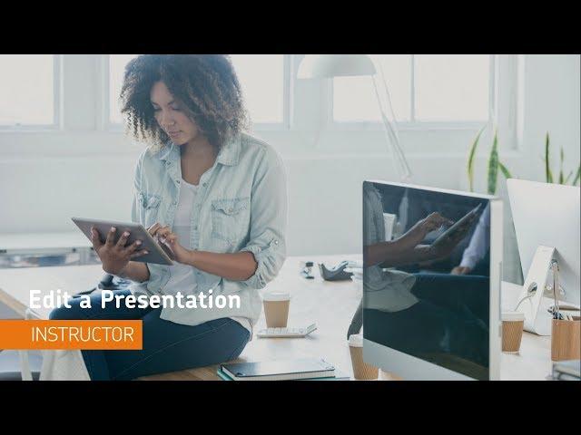 Brightspace Capture™ - Edit a Presentation's Video and Audio - Instructor