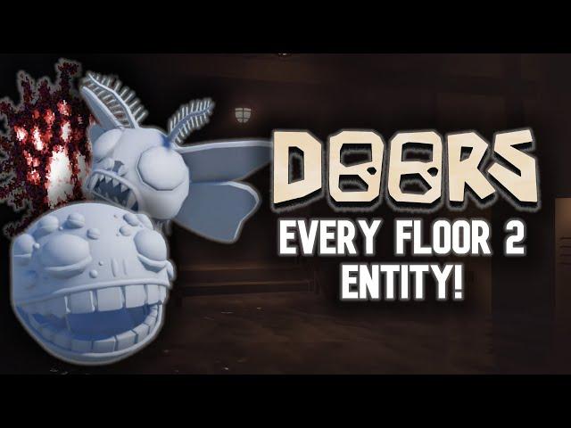 Every New Entity Coming To Floor 2 In Roblox Doors!