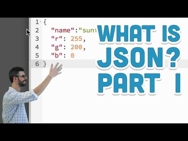 10.2: What is JSON? Part I - p5.js Tutorial