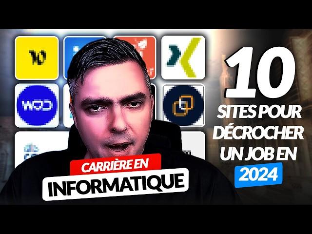 10 plateformes pour trouver un job dans l'informatique en 2024