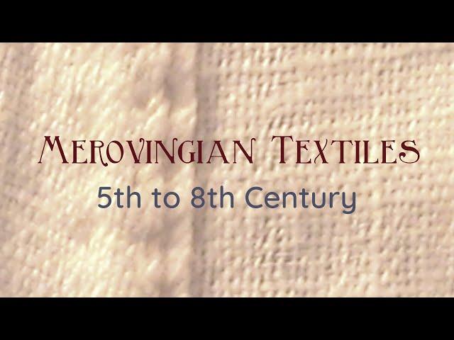 What fabrics did the Merovingians use in the 5th and 6th centuries?