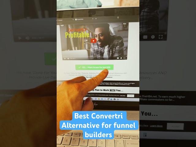 Best Convertri Alternative funnel builder