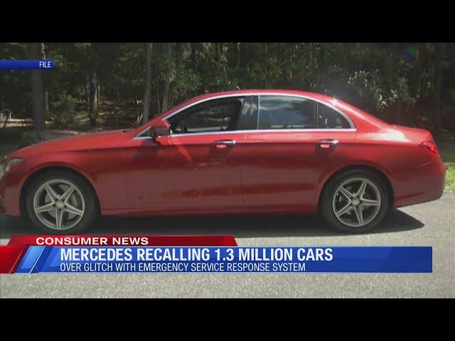 Mercedes recalls vehicles for emergency-call location error