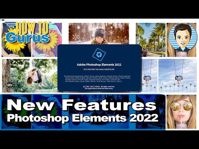 Adobe Photoshop Elements 2022 Release New Features Review and Tutorial