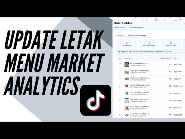 Cara Cek Produk Terlaris Terbaru di Tiktok