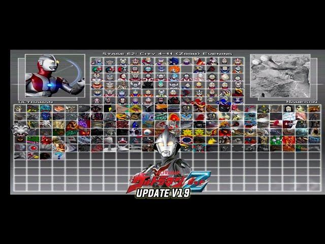 Mugen ultraman z android update V19 - full Characters