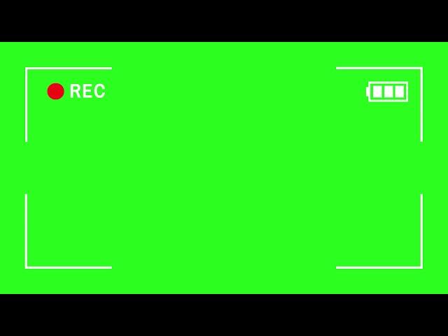 Green screen effect-Camera-Recording [4K]-VHS 100% battery