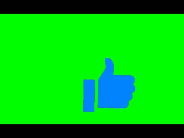 Facebook Thumbs Up Greenscreen