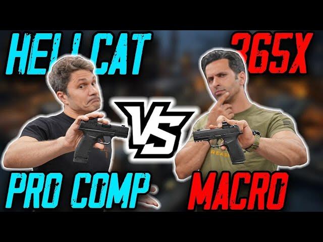 Springfield Hellcat Pro Comp vs Sig P365X Macro (ft. James Reeves of TFBTV)