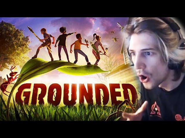 GROUNDED - A New Survival Game | xQcOW Gameplay | xQcOW