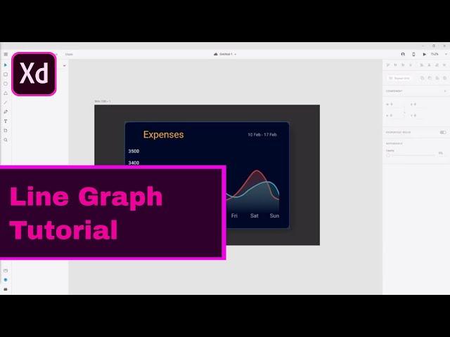 Adobe XD   How to create Line Graph