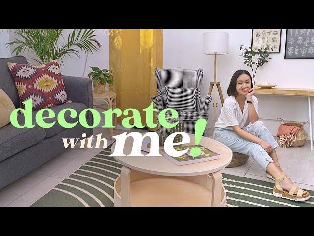 Living Room Makeover using All Ikea   // Decorate with me // by Elle Uy