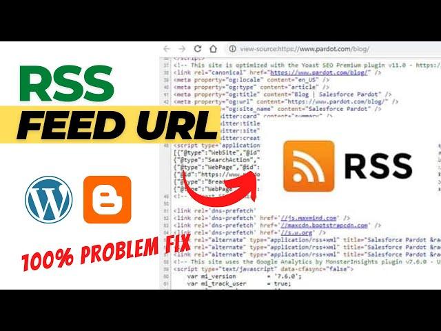 RSS Feed URL | How To Connet RSS in Your Google News Publisher