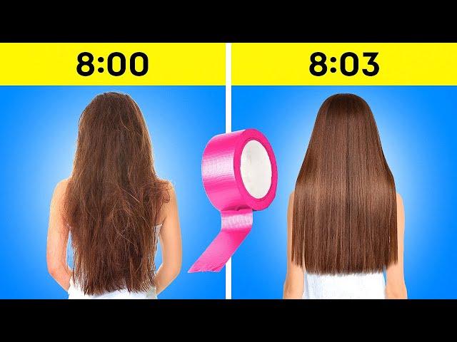 Brilliant Hacks To Solve Girls' Problems || Beauty, Hair, Long Nails