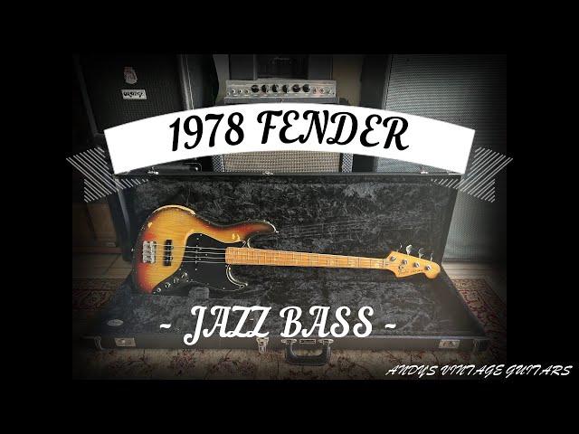 1978 FENDER JAZZ BASS - Andy's Vintage Guitars