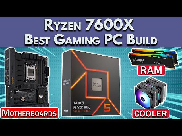  Finally CHEAP!  Best Ryzen 7600X Gaming PC Build - GPU, RAM Speed, Cooler & More!