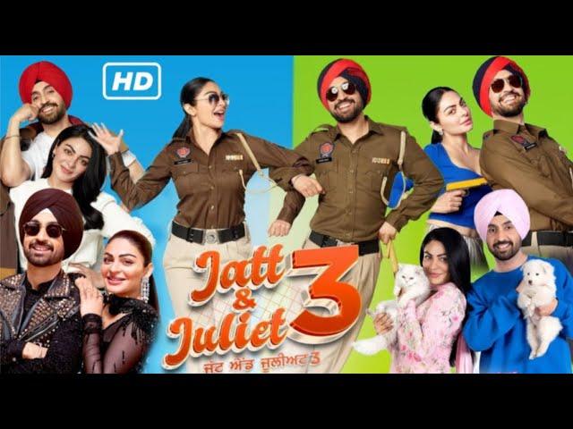 Jatt And Juliet 3 | Full Movie | New Punjabi Movie 2024 | #trending