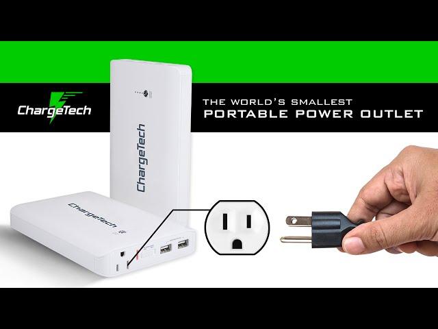 Portable Power Supply - World's Smallest Battery with AC 110V Wall Outlet