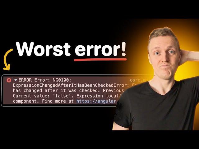 Fixing Expression Has Changed After It Was Checked Error in Angular