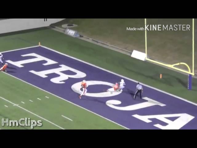 Aaron Sims #14 WR 2015 Highlights Cameron Yoe