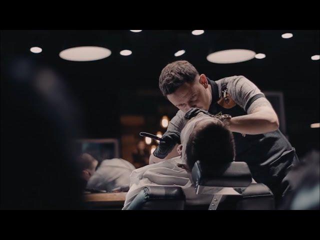 Cinematic b roll barbershop canon m50