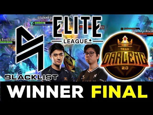 WINNER'S FINAL, DECIDER TO MAIN EVENT !! BLACKLIST vs TEAM DARLENG 2.0 - ELITE LEAGUE SEA DOTA 2