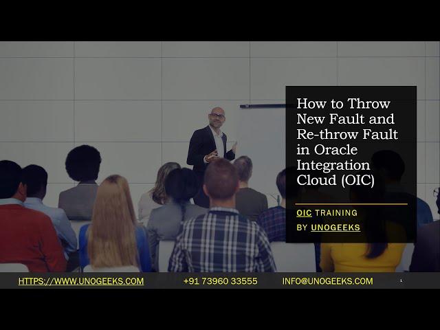 Oracle Integration Cloud Tutorial|Oracle Integration Cloud Service|Throw New Fault,Rethrow Fault OIC