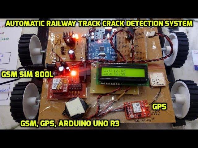 Automatic Railway Track Crack Detection System Using GSM & GPS