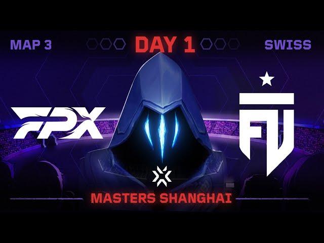 FUT vs. FPX - VCT Masters Shanghai - Group Stage - Map 3