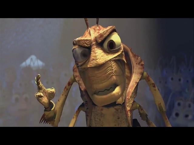 The entire bugs life movie but every time they say bug it gets faster