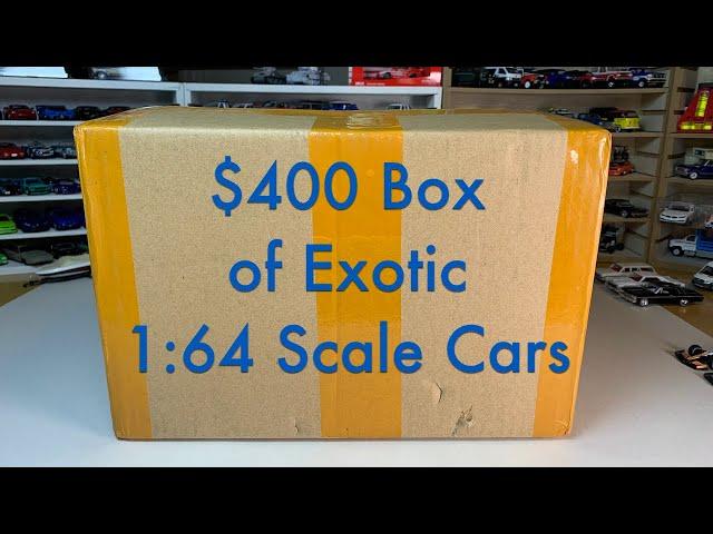 Unboxing haul of Exotic 1:64 Scale cars from China