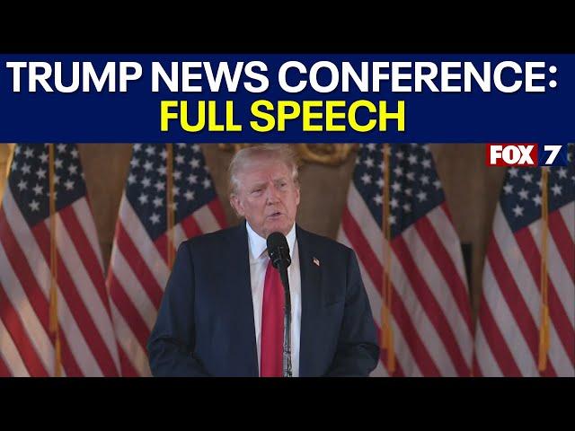 Donald Trump: FULL NEWS CONFERENCE