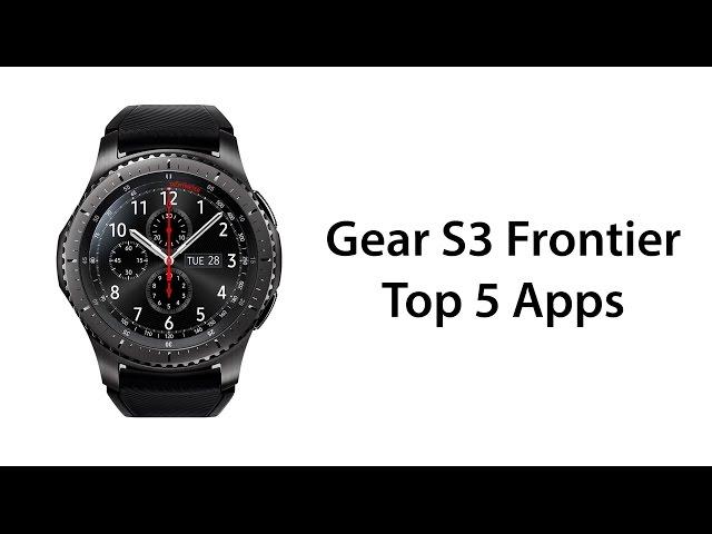 Top 5 Apps for the Samsung Gear S3