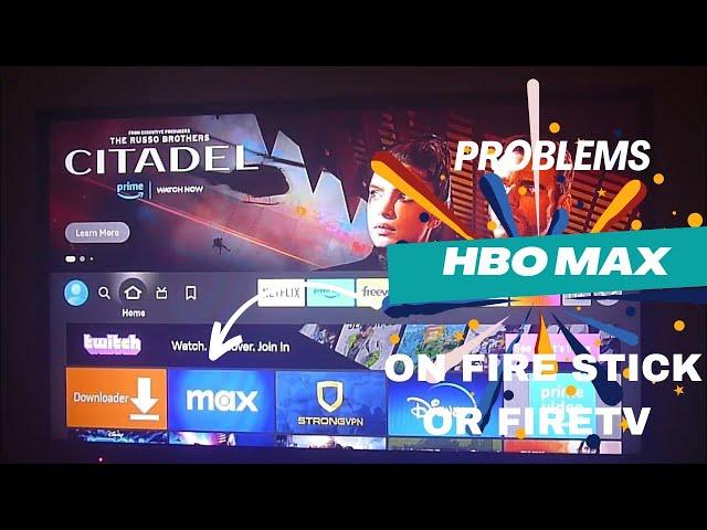 HBO Max problems and issues on Firestick and Fire TV devices! New update only works for US accounts!