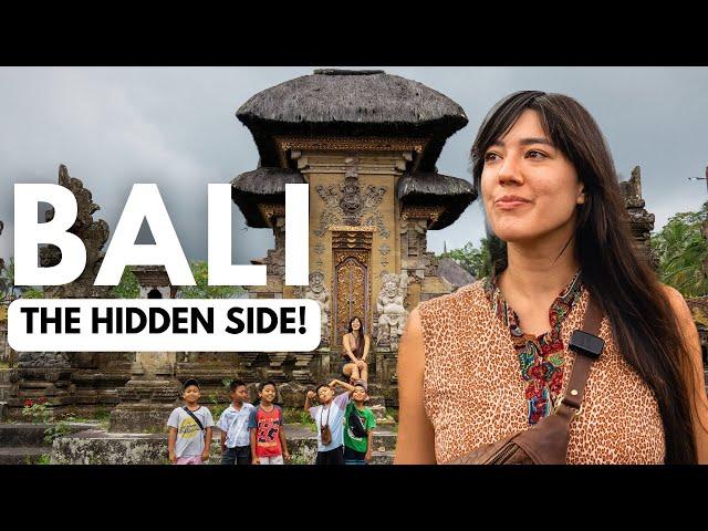 THE HIDDEN SIDE OF BALI (Local Indonesia)