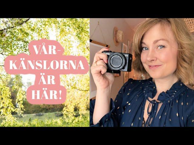 FÅR MAN BLI PEPP PÅ VÅREN NU? BABBLIG VLOGG OCH FEST HEMMA HOS @malinchristina_ //VÅRKÄNSLOR