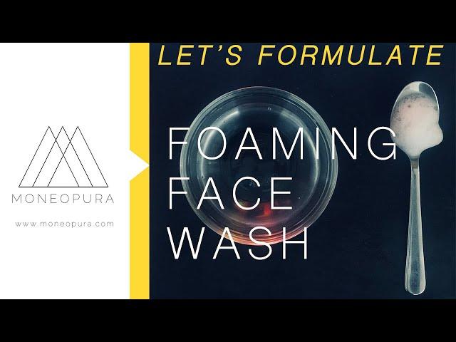 Foaming Face Wash | Foaming Face Cleanser for Oily Skin | Diy Face Cleanser