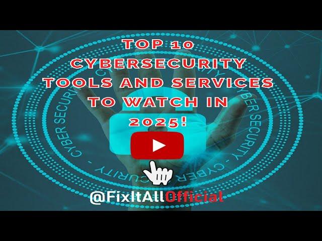 Top 10 Cybersecurity Tools to Watch in 2025! (Must-Have Security Tech) #Shorts #Cybersecurity #itsec