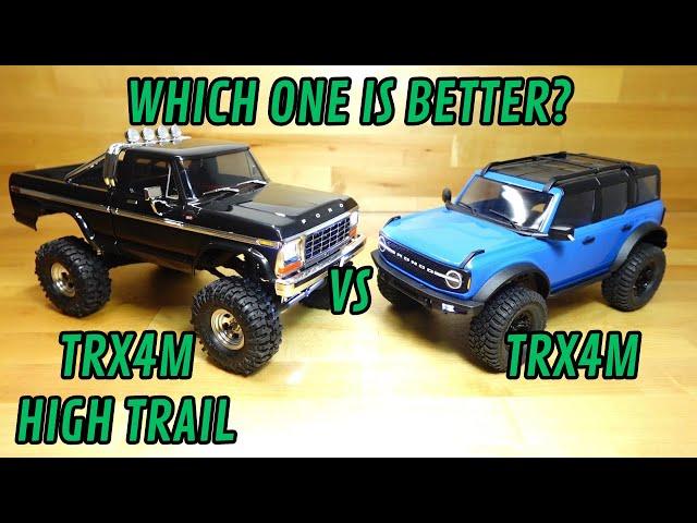 Traxxas TRX4m vs TRX4m High Trail Which One Is Better?