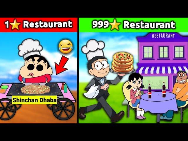 Shinchan Opened Restaurant  || Funny Game Roblox 