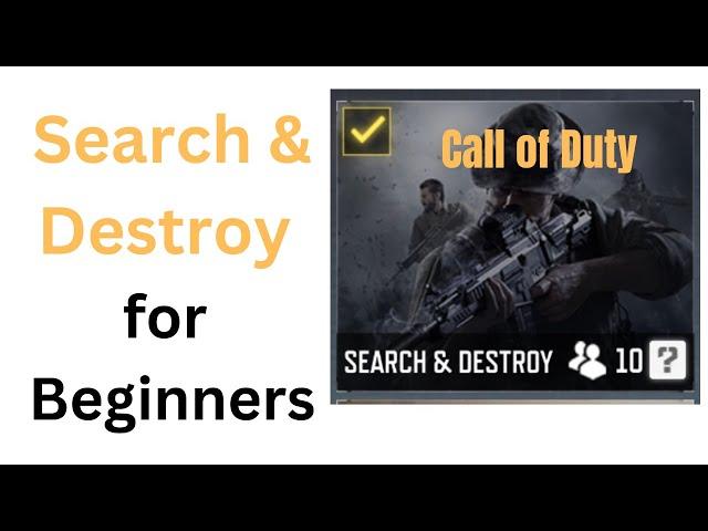 How to play search and destroy #callofdutymobile