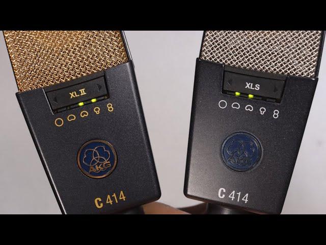 AKG C414 XLII vs AKG C414 XLS (Versus Series)