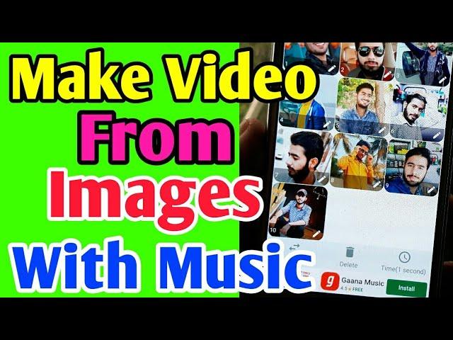 How to Make Video From Images with music || Video with Images with Extra Effect and Music